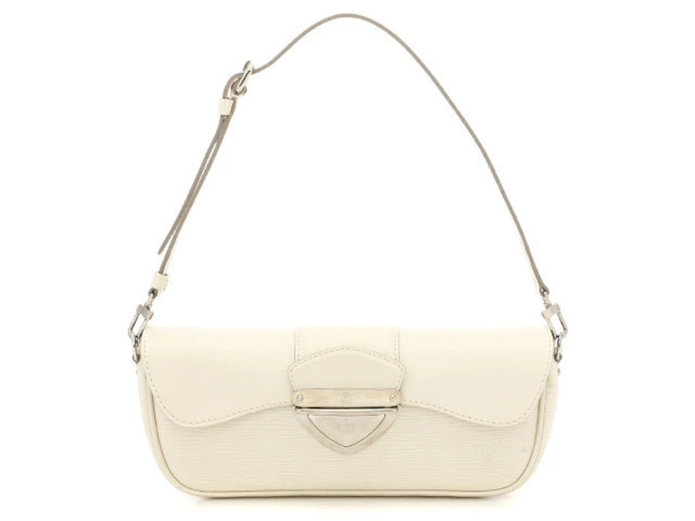 LOUIS VUITTON Bag Pochette Montaigne Shoulder Epi Leather